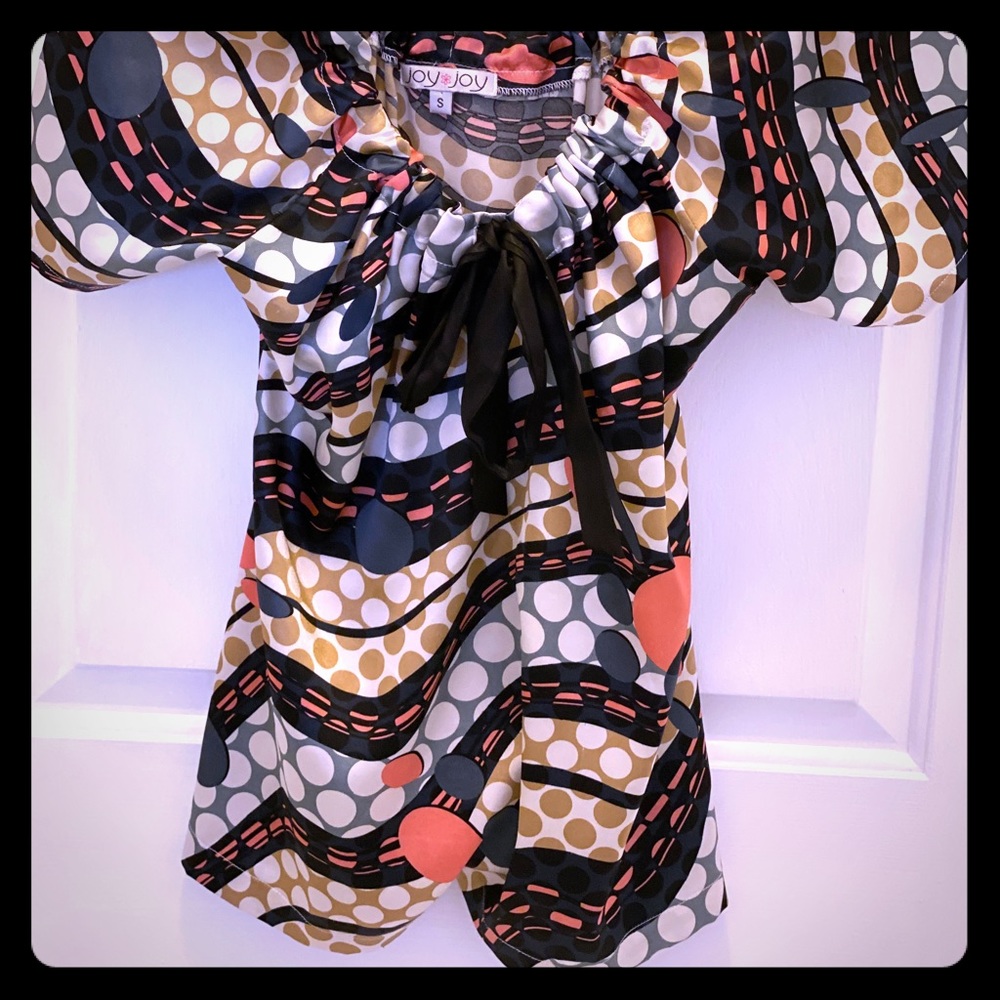 Joy Joy print top